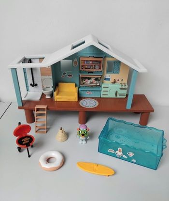 BLUEY Maison Cabane de Plage avec Piscine Complet 🏖