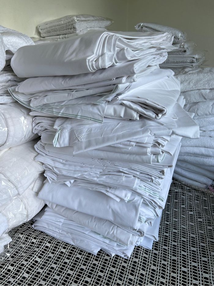 Draps blanc