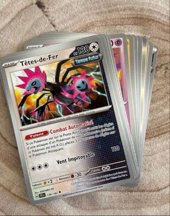 Lot de 20 cartes Pokémon Écarlate et violet