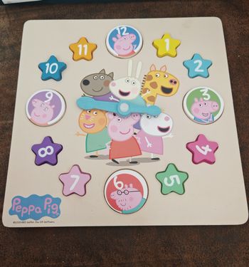 Puzzle bois Peppa pig