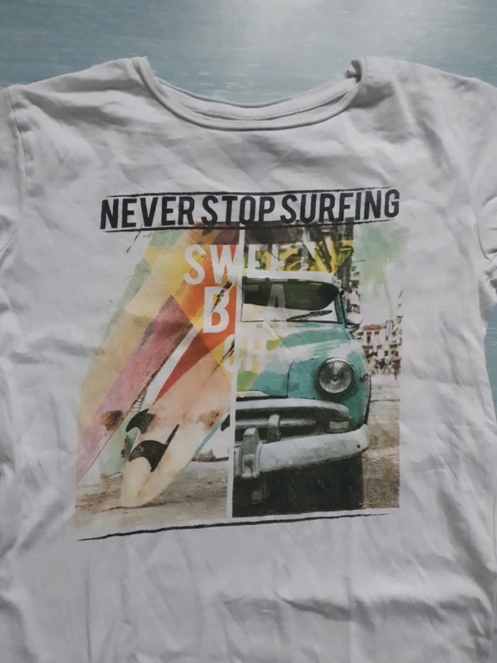 T-shirt MC garçon 8/10 ans firefly U13 - photo numéro 3