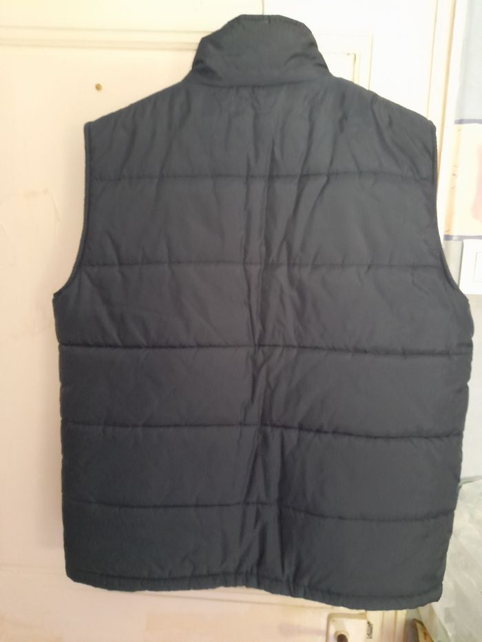 Doudoune sans manches bleu marine, marque Earthbound, taille L - photo numéro 3