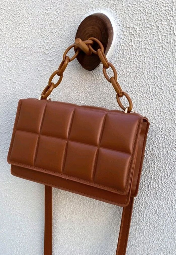 Sac bandouliere ou à mains marron shein