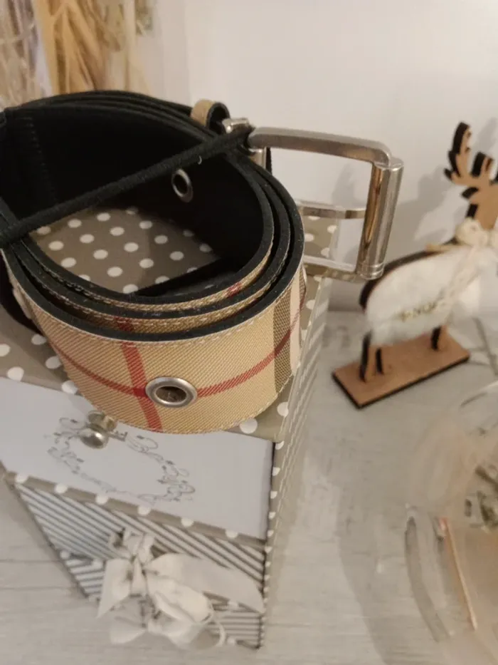 Ceinture Burberry ajustable - photo numéro 4