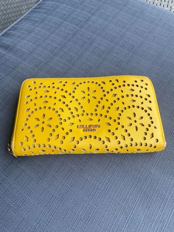 Portefeuille lollipops jaune