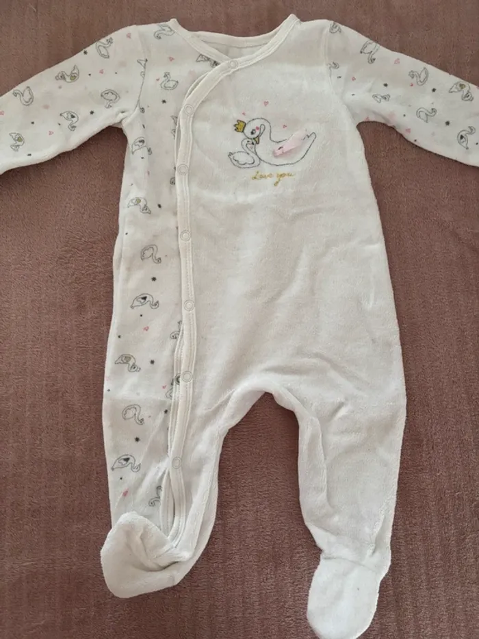 Pyjama velours 6 mois