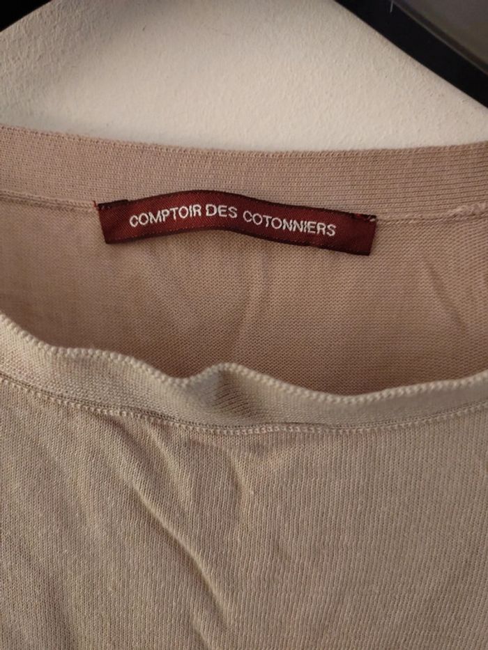 Pull long beige t. L Comptoir des Cotonniers - photo numéro 2