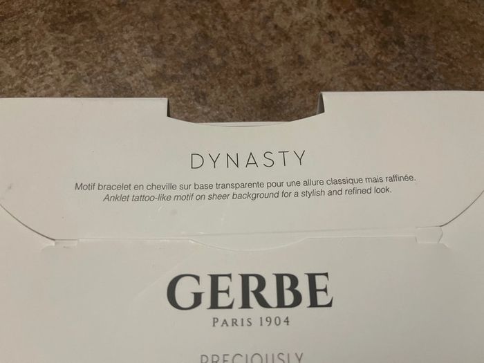 Collant Gerbe modèle Dynastie taille 4 - photo numéro 6