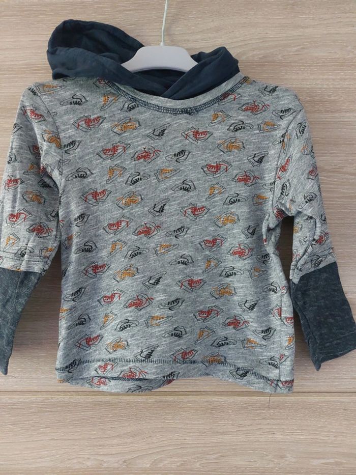 maillot avec capuches 4 ans - photo numéro 2