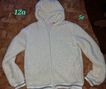 Veste moumoute 12ans neuf