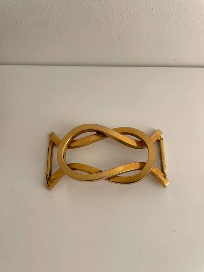 Boucle ceinture couleur or