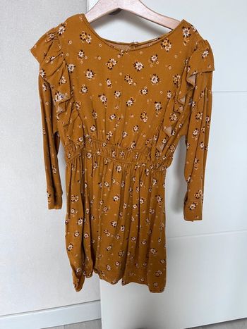 Robe à fleurs mi-saison Zara