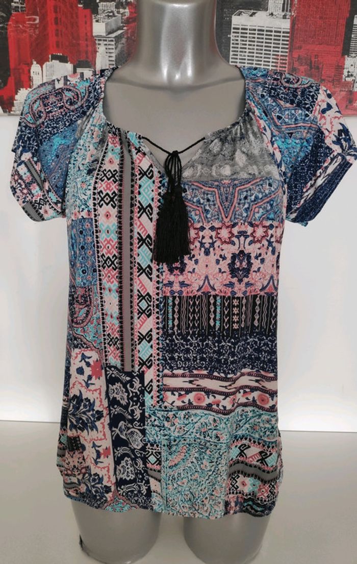 Blouse fleurie - photo numéro 2