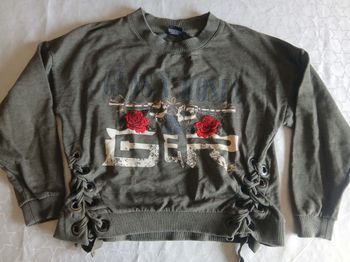 Pull guns N’ Roses a lacets S/M