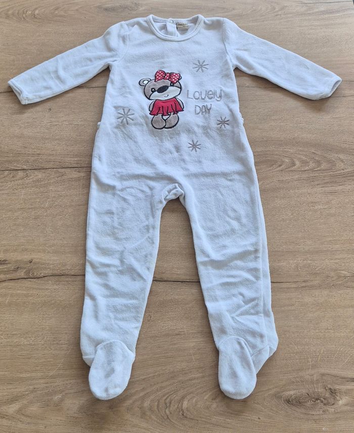 Pyjama velours 24 mois