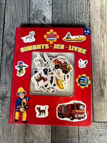 Livre avec aimants ( manque 2 aimants )