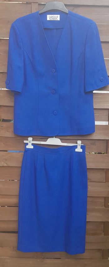 Ensemble blazer demi manches et sa jupe, made in France 🇨🇵