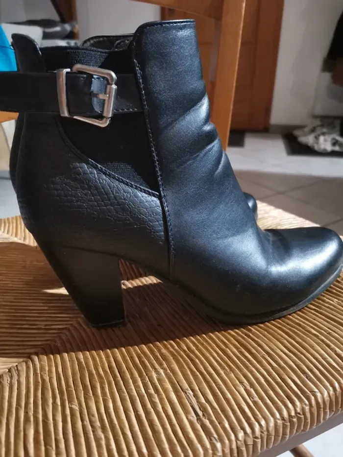 Bottines noires - photo numéro 3