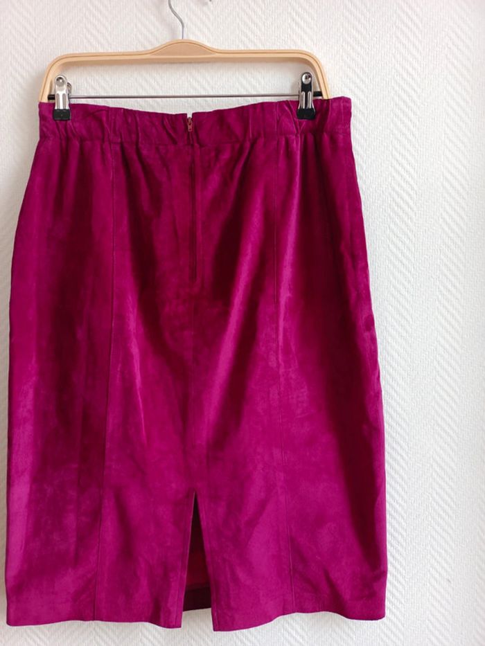 Longue jupe rose vintage - photo numéro 2