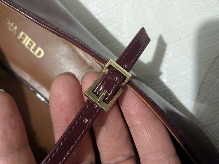 Magnifique paire d' escarpins Babies &Mary Jane Bordeaux, marque Anne Field. Taille 42 - photo numéro 10