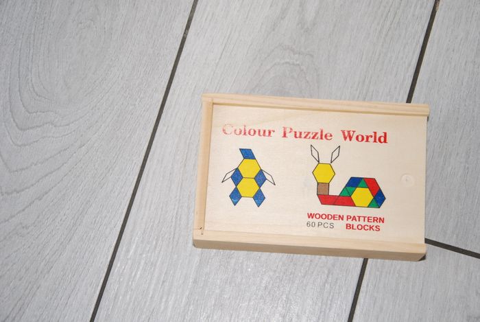 jouet éducatif Puzzle Tangram en bois pour enfants - photo numéro 3