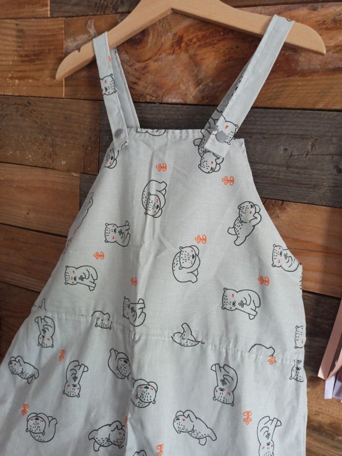 Salopette petit ours 3 ans fait main tbe - photo numéro 2