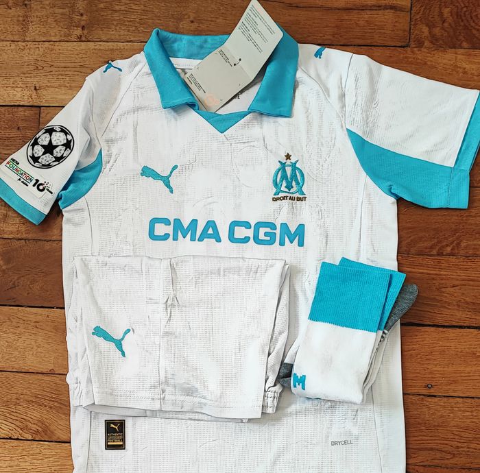 Kit Greenwood O-M taille 14 ans Europe domicile Olympique de Marseille 2026 - photo numéro 4