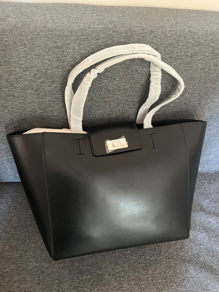 Sac à mains noir Calvin Klein - photo numéro 2
