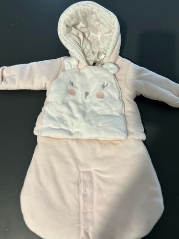 Combinaison molletonnée 0-3 mois