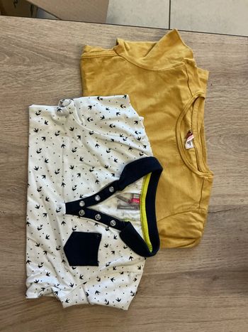 Lot 2 hauts manches longues