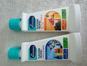 🧴Lot 2 détachants dr.Beckmann- stylos / encre  et sauces 50 ml- neuf avec étiquette