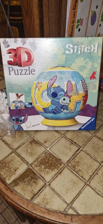 Puzzle 3d stitch