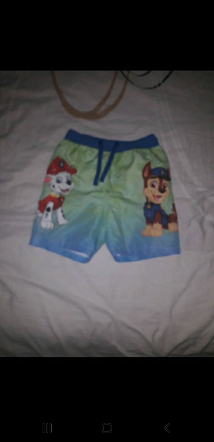 Caleçon de bain  / maillot de bain pat patrouille