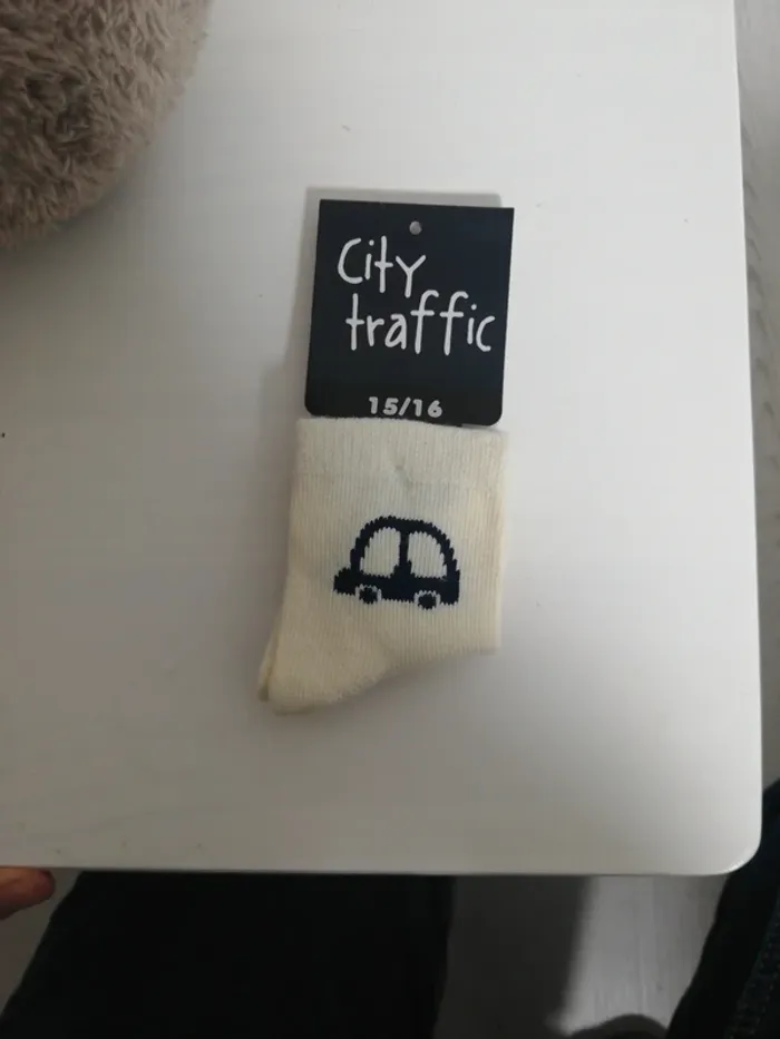 Chaussettes nouveau né taille 15/16 NEUVES - photo numéro 2