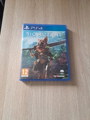 Jeu ps4 biomutant