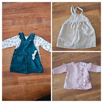 Lot de robes 12 mois