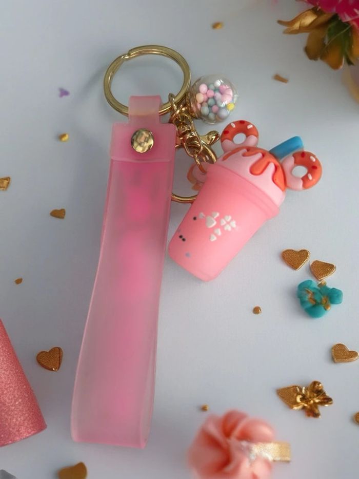 Porte clés glace Mickey rose - photo numéro 3