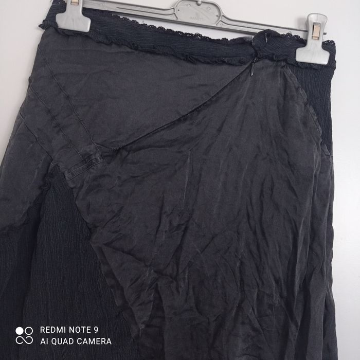 Jupe noire en soie t38 - photo numéro 6