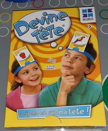 Jeu devine tete Mega bleu