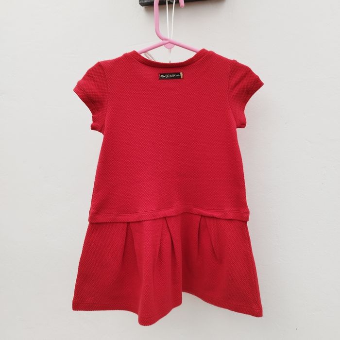 Robe rouge Catimini 2 ans - photo numéro 4