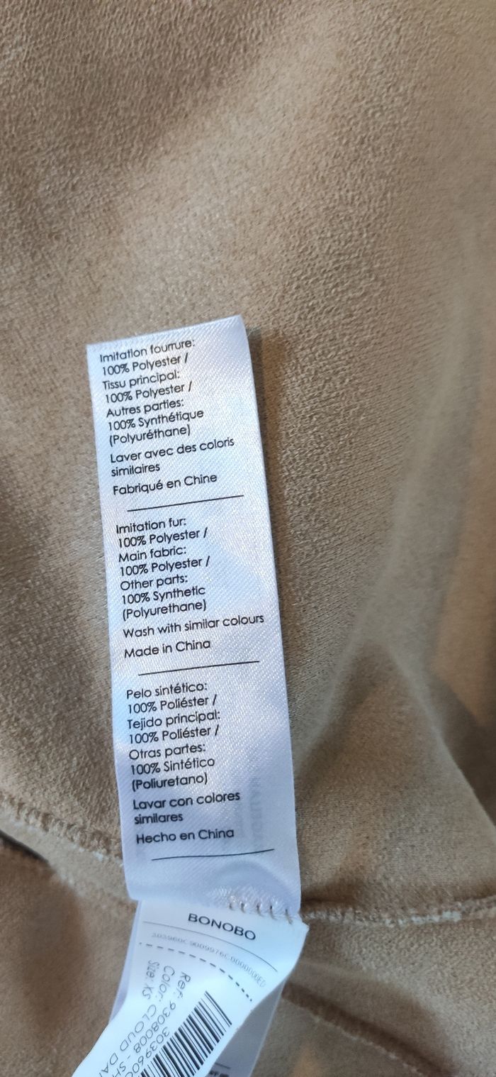 Manteau court bouclette - photo numéro 5