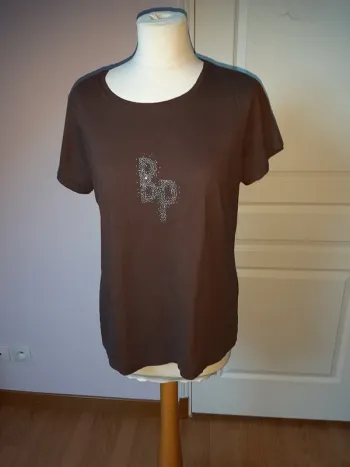 T-shirt Blancheporte (marron), XL / 42 / 14