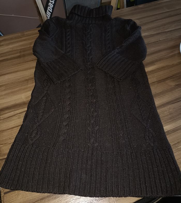Robe-Pull Jennyfer Torsades & Col Roulé - photo numéro 4
