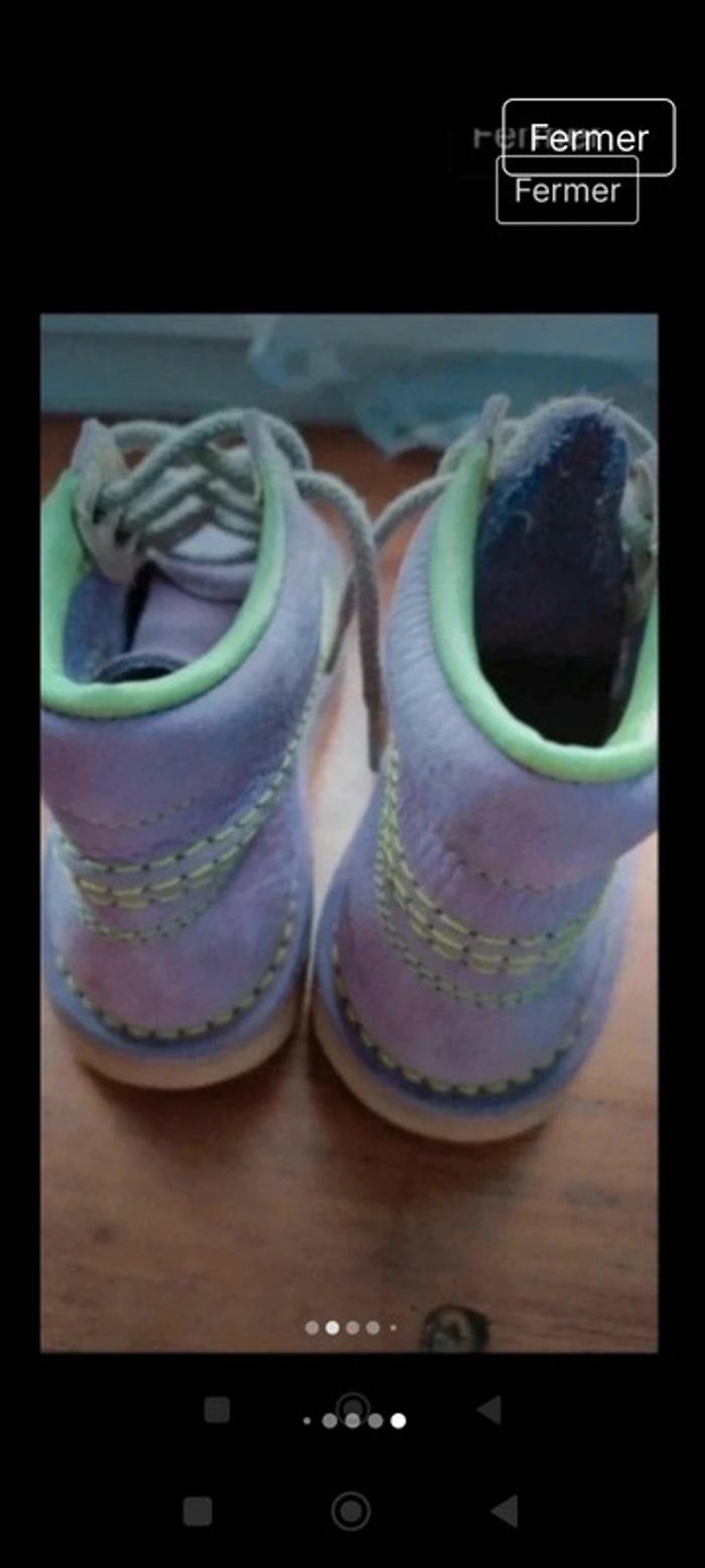 Très belles kickers originales - photo numéro 4