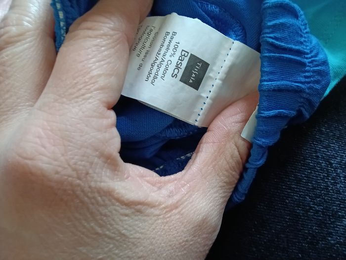 Pyjashort tissaia turquoise et multicolore - photo numéro 6