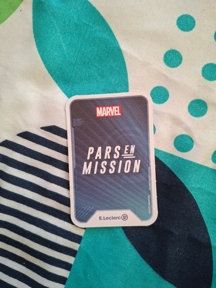 Carte Marvel pars en mission 087 - photo numéro 2