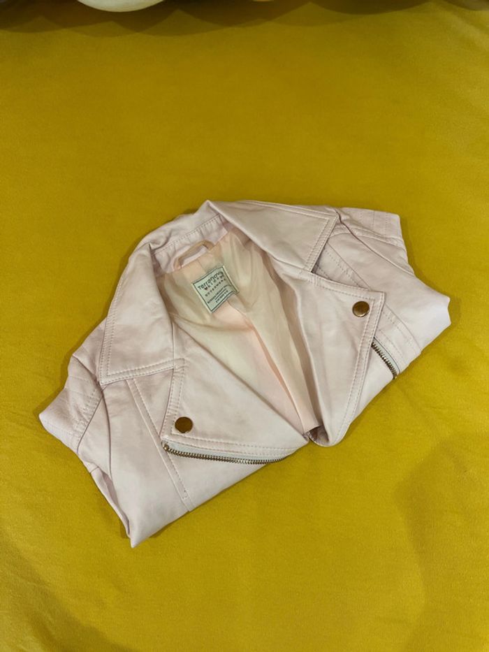 Veste en cuir 5 ans - photo numéro 2