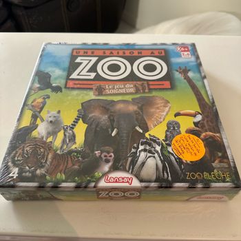 Jeux de société, une saison au zoo, le jeu du soigneur