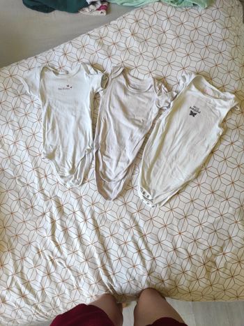Lot de 3 bodys été 18 et 23 mois