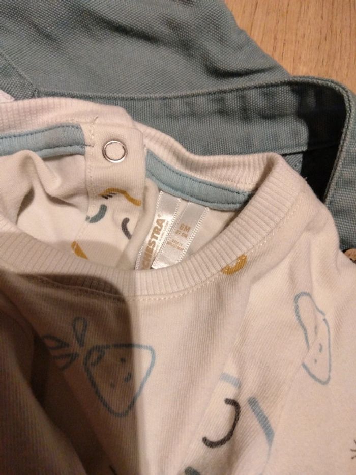 Ensemble salopette tee shirt ML orchestra 6mois - photo numéro 10